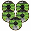 Forney Quick Change Flap Disc, 36 Grit, 2 in 5-Pack of Forney 71978 71613